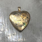 Vintage Heart Photo Locket "I Love You" Valentine with Heart and Floral Design