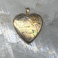 Vintage Heart Photo Locket "I Love You" Valentine with Heart and Floral Design