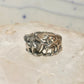 Vintage Noah's Ark Animals Two by Two Biblical Ring Cigar Band Size 6 925