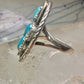 Navajo snake ring turquoise size 9.25 sterling silver women