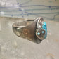 Navajo snake ring turquoise size 11.5 sterling silver women men