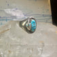Navajo snake ring turquoise size 11.5 sterling silver women men