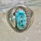 Navajo snake ring turquoise size 11.5 sterling silver women men