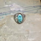 Navajo snake ring turquoise size 11.5 sterling silver women men