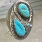 Navajo ring snake ring turquoise size 10.25 sterling silver women men