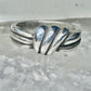 Knot ring Love Band band Size 7 vintage sterling silver women girls