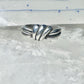 Knot ring Love Band band Size 7 vintage sterling silver women girls