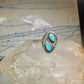 Navajo ring snake ring turquoise size 10.25 sterling silver women men