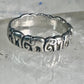 Vintage Elephant ring Elephants band size 7.50 sterling silver women girls