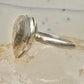 Vintage Sterling Silver Engraved Heart Locket Secret Compartment Poison Ring Size 3.75 925