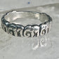 Vintage Elephant ring Elephants band size 7.50 sterling silver women girls