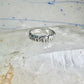 Vintage Elephant ring Elephants band size 7.50 sterling silver women girls