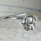 Vintage dog ring puppy band size 7.50 sterling silver women girls
