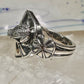 Frog ring on lily pad a Kieselstein RC Studio size 9 sterling silver