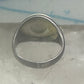 Vintage Eye Ball ring eyeball band size 6.25 sterling silver women