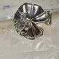 Frog ring on lily pad a Kieselstein RC Studio size 9 sterling silver