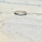 Purity ring vintage religious band size 8.75 sterling silver women girls