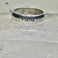 Purity ring vintage religious band size 8.75 sterling silver women girls