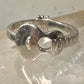 Guitar ring musician music band size 11.50 sterling silver women men
