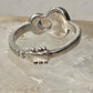 Guitar ring musician music band size 11.50 sterling silver women men