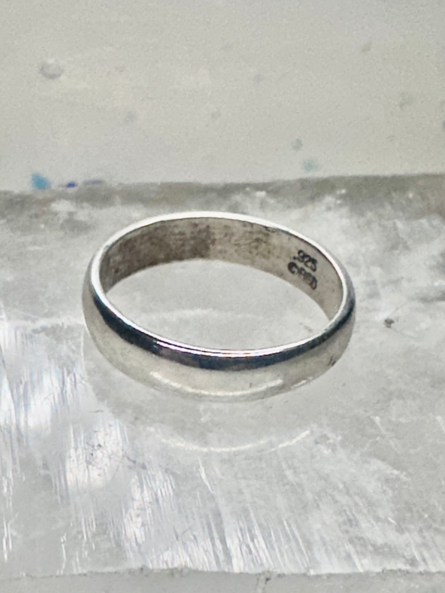 Purity ring vintage religious band size 8.75 sterling silver women girls