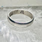 Purity ring vintage religious band size 8.75 sterling silver women girls