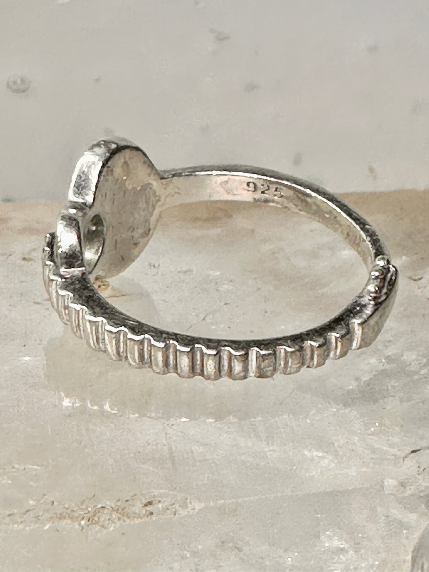 Guitar ring musician music band size 11.50 sterling silver women men