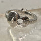 Guitar ring musician music band size 11.50 sterling silver women men