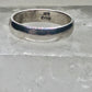 Purity ring vintage religious band size 8.75 sterling silver women girls