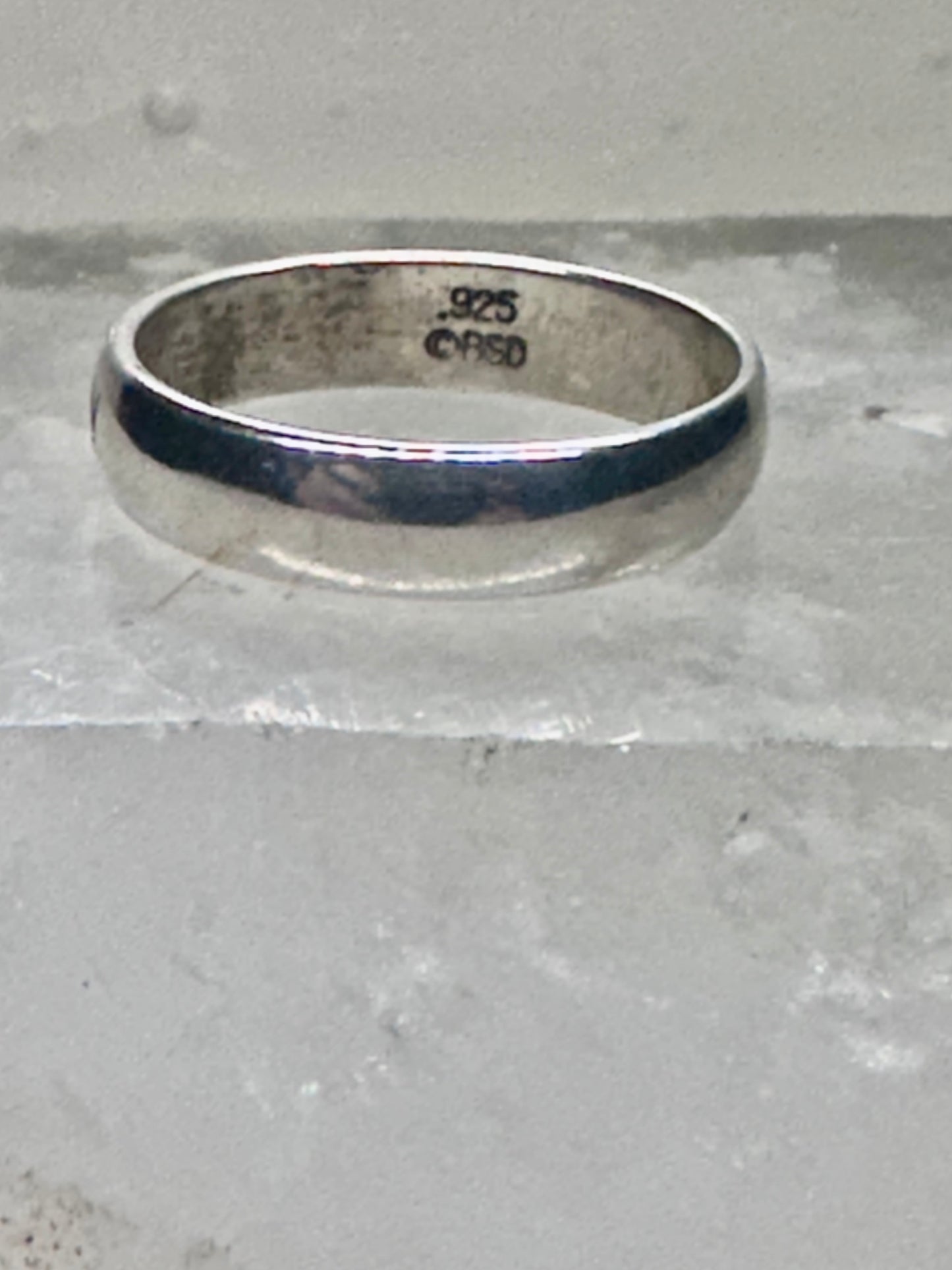 Purity ring vintage religious band size 8.75 sterling silver women girls