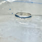 Purity ring vintage religious band size 8.75 sterling silver women girls
