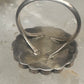 Vintage Southwestern Zuni Style Multi Stone Sunface Mosaic Inlay Ring Size 6 925