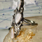 Navajo ring Long mother of pearl Mop size 6 sterling silver women