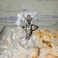 Navajo ring Long Squash blossom size 6.25 sterling silver women