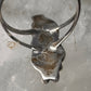 Navajo ring Long Squash blossom size 6.25 sterling silver women