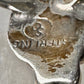 Navajo ring Long Squash blossom size 6.25 sterling silver women