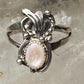 Navajo ring Mop mother of pearl size 5.50 sterling silver women girls