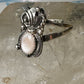 Navajo ring Mop mother of pearl size 5.50 sterling silver women girls