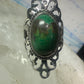 Turquoise Ring Boho size 5.25 sterling silver girls women