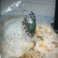 Turquoise Ring Boho size 5.25 sterling silver girls women
