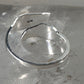 Feather ring toe band size 4 adjustable sterling silver women girls