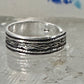 Toe braid ring pinky toe braided band size 2.50 adjustable sterling silver women girls