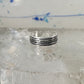 Toe braid ring pinky toe braided band size 2.50 adjustable sterling silver women girls