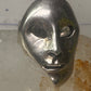 Vintage Face ring mask band fisize 7.50 sterling silver women