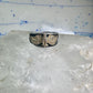 Vintage Navajo Eagle ring Ott band size 9.75 sterling silver women men