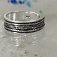 Toe braid ring pinky toe braided band size 2.50 adjustable sterling silver women girls