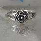 Rose ring toe band size 3.50 adjustable sterling silver women girls