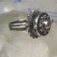 Poison Ring size 6 boho beaded sterling silver girls women
