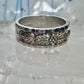 Black Hills Gold ring wedding band size 9.5 sterling silver 10K Landstrom women men
