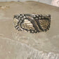 Black Hills Gold ring leaves wedding band size 5 sterling silver women